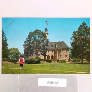 The Capitol Williamsburg Virginia 1960s Postcard Color Photo Unposted